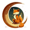 Mondschein-Fuchs