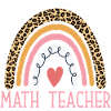 Professeur de mathématiques léopard arc-en-ciel