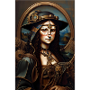 Steampunk Mona Lisa
