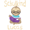 Schulkind Lucas Faultier