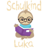 Schulkind Luka Faultier