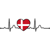 Denmark Heart Heartline Holiday