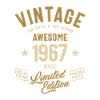 Millésime 1967 - 56ème anniversaire