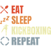 Eat Sleep Kickbox Repeat