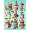 Quirky characters