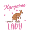 Femme kangourou folle
