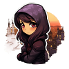 Cute Assassin Blending In