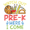 of the preschool, here come
