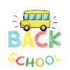 Schoolchild back to school