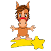 STERNSCHNUPPE - PFERD