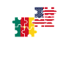 Cameroon USA Flag American Cameroonian