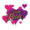 Team Bride Glitter Pattern