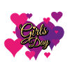 Girls Day Glitter Pattern