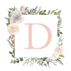 D Monogramme Eucalyptus-Boho