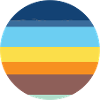 Abstrakte Sommerlandschaft