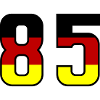 85 Number Symbol Germany