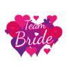Team Bride Hearts