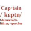 Kapitän