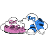 Girl Boy Shoe Pair Illustration