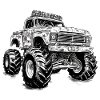Monster truck Ramcam