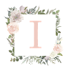 I Monogram Eucalyptus Boho
