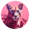 Panther in Pink