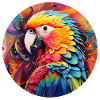 Rainbow Parrot