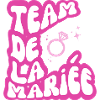 Team Bride pink - Brautgeschenk