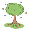 Cute tree
