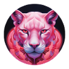 Panther in Pink
