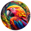 Rainbow Parrot