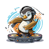 Funky Penguin DJ