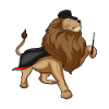 Lion Wizard Wand