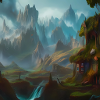 Magischer Fantasie Wald 9