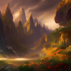 Magischer Fantasie Wald