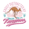 Easily distracted by Kangaroos Känguru