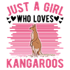Australian Kangaroo Girl Kangaroo