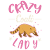 Femme coati folle