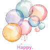 Happy.