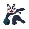 Panda Bowling Bowling Ball