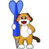 Fléchette de chien