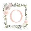O monogram eucalyptus-boho
