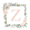 Z Monogram Eucalyptus Boho