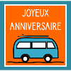 JOYEUX ANNIVERSAIRE. HAPPY BIRTHDAY. ANNIVERSAIRE.