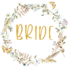Team Bride! Boho Kranz, personalisierbar
