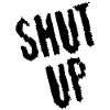 Be quiet! (black)