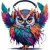 headphone owl