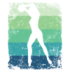 Gymnastikball Retro Rhythmische Gymnastik
