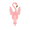 funny flamingo