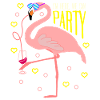 Flamingo Party Flamingos